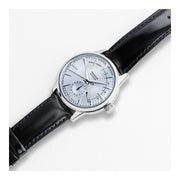 Seiko Presage Cocktail SSA343J1 - cinturino in pelle blu - cassa acciaio - quadrante azzurro